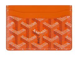 Goyard Saint-Sulpice Card Wallet, Canvas, Orange, LAR020238, B, 3*